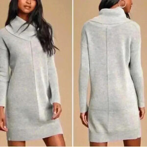 Lulus Cowl Neck Slouchy Women's‎ Sweater Dress Size S